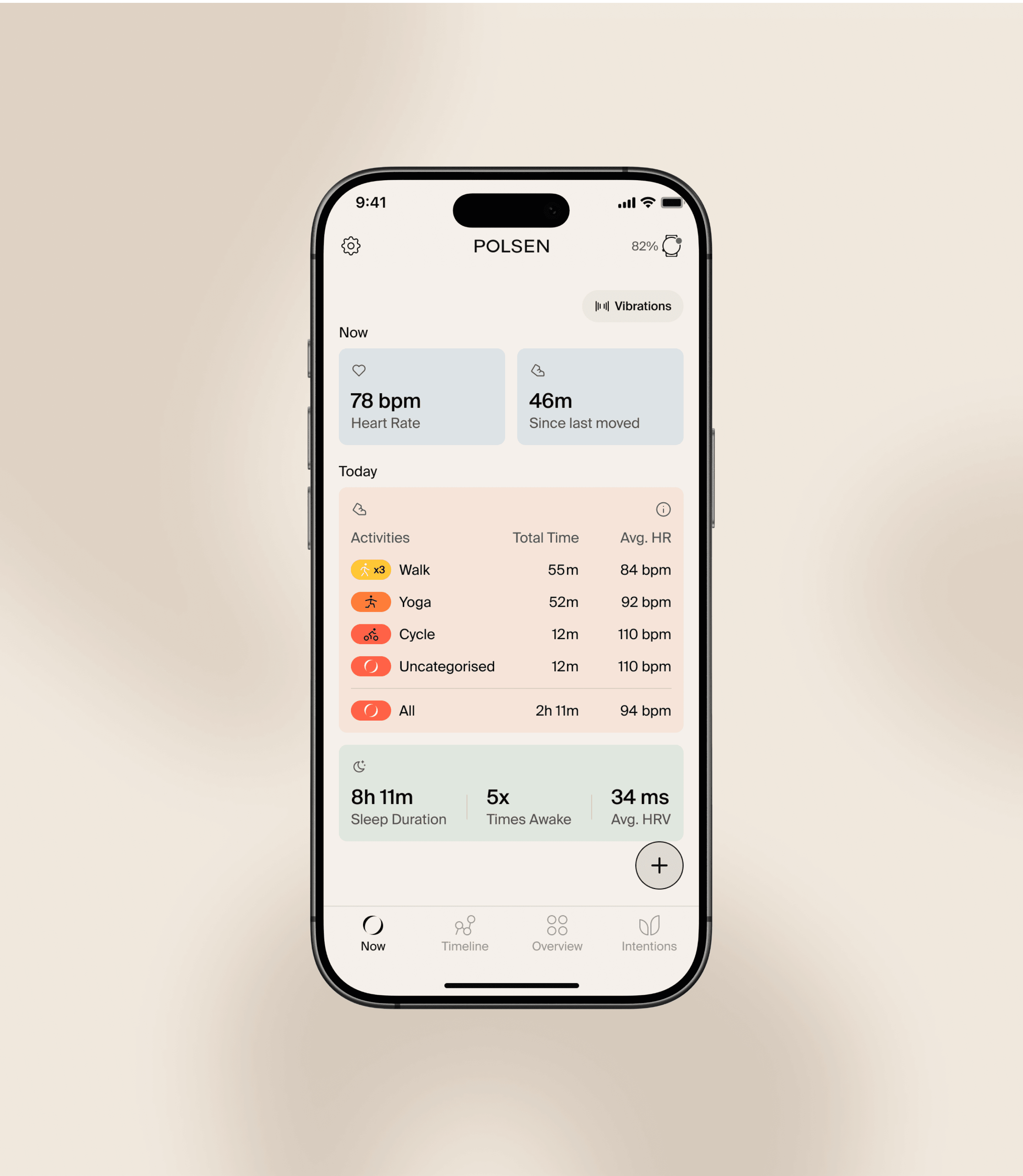 Polsen app – Start tracking the basics